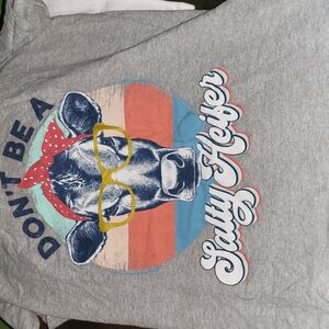 Gray Graphic Kids T-Shirt